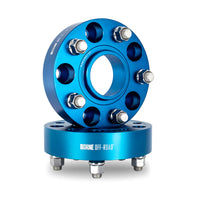 Mishimoto Borne Off-Road Wheel Spacers - 5x127 - 71.6 - 30mm - M14 - Blue - Mammoth Racing -