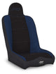 PRP Daily Driver High Back Suspension Seat (Two Neck Slots) - Black / Blue - Mammoth Racing -