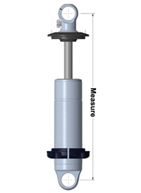 Ridetech 73-87 Chevy C10 Front TQ Series CoilOvers for use with StrongArms - Mammoth Racing -