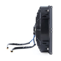 Mishimoto Universal 17in. Heavy-Duty Oil Cooler Fan Shroud - Micro Wrinkle Black - Mammoth Racing -