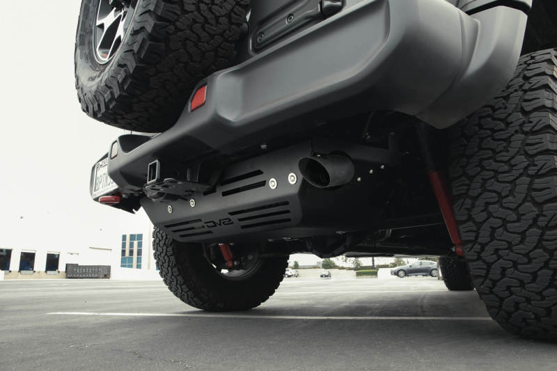 DV8 Offroad 20-22 Jeep Wrangler JL (3.0L Diesel) Rear Diff Skid Plate for Dana 44 - Mammoth Racing -