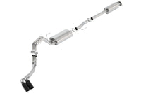 Borla 15-17 F-150 2.7L/ 3.5L EcoBoost/ 5.0L V8 4in. Tip Side Exit S-type Exhaust Black Chrome - My Store