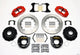 Wilwood Narrow Superlite 4R Rear P-Brk Kit 14.00in Red New Big Ford 2.50in Offset - Mammoth Racing -