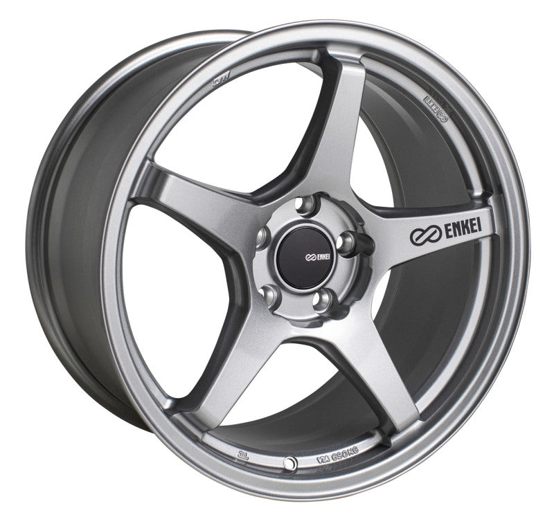 Enkei TS-5 18x9.5 5x100 45mm Offset 72.6mm Bore Storm Grey - Mammoth Racing -