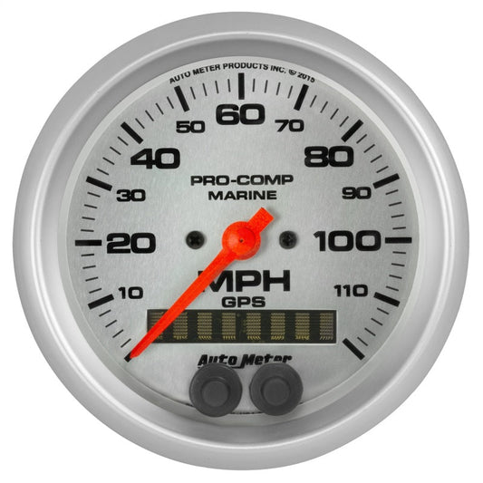 Autometer Marine Silver Ultra-Lite 3-3/8in 120mph GPS Speedometer Gauge - My Store