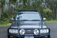 ARB Roof Rack Base with Mount Kit - Flat Rack with Wind Deflector - Mammoth Racing -