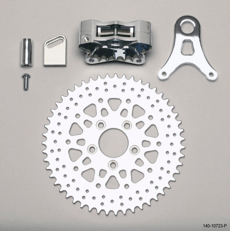 Wilwood Brake Kit Gp310 L/H Sprocket Rear Polish 51 Tooth - Mammoth Racing -