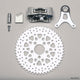 Wilwood Brake Kit Gp310 L/H Sprocket Rear Polish 51 Tooth - Mammoth Racing -