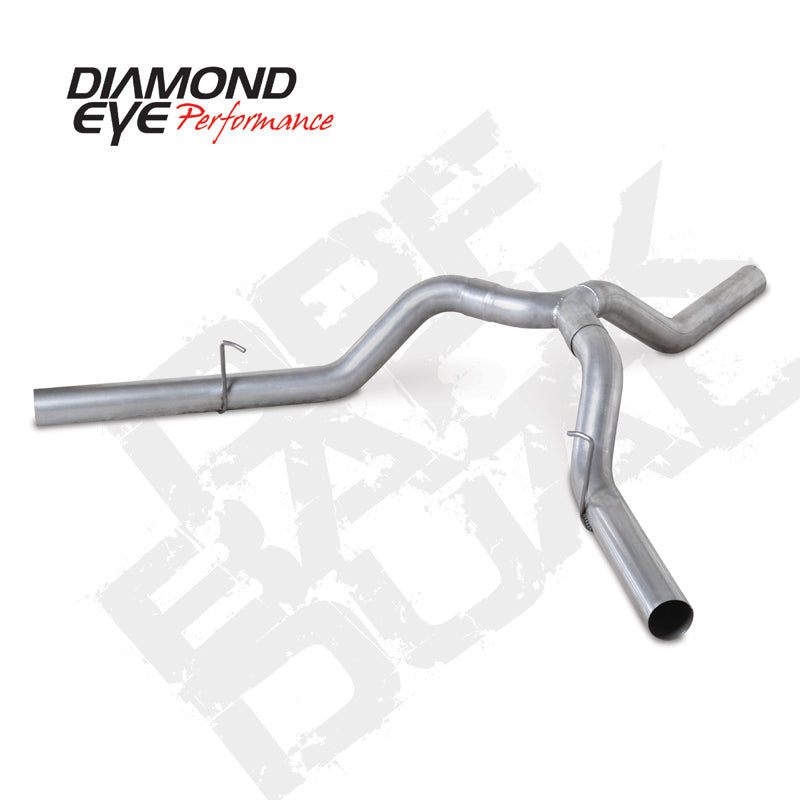 Diamond Eye KIT 4in DPF-BACK DUAL AL: DODGE 6.7L 2500 2014 SHORT BOX CREW CAB & MEGA CAB - Mammoth Racing -