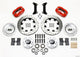 Wilwood Forged Dynalite Front Kit 12.19in Drilled Red 79-87 GM G Body - Mammoth Racing -