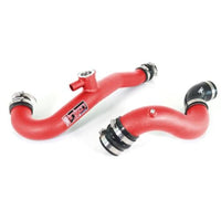 Injen 15-19 Ford Mustang 2.3L EcoBoost Aluminum Intercooler Piping Kit - Wrinkle Red - Mammoth Racing -