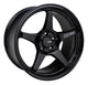 Enkei TS-5 17x9 5x100 45mm Offset 72.6mm Bore Gloss Black - Mammoth Racing -