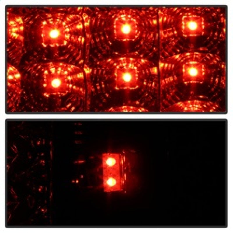 Spyder Jeep Grand Cherokee 07-10 LED Tail Lights Smoke ALT-YD-JGC07-LED-SM - Mammoth Racing -