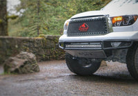 N-Fab M-RDS Front Bumper 07-13 Toyota Tundra - Tex. Black w/Silver Skid Plate - Mammoth Racing -