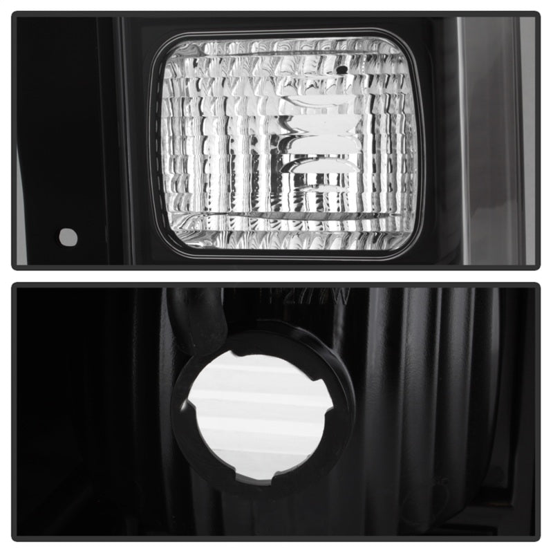 Xtune Hummer H3 06-09 ( Non H3T ) LED Tail Lights Black ALT-ON-HH306-LED-BK - Mammoth Racing -