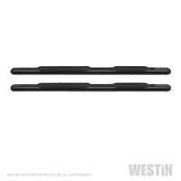 Westin Premier 4 Oval Nerf Step Bars 75 in - Black - Mammoth Racing -