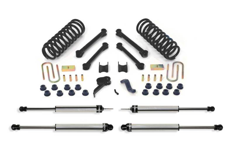 Fabtech 03-08 Dodge 2500/3500 4WD Diesel Only 4.5in Perf Sys w/Dlss Shks - Mammoth Racing -