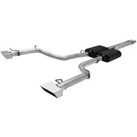 Flowmaster 817499 American Thunder 409s Stainless Steel Dual Rear Exit Cat-Back Exhaust System with Moderate/Aggressive Sound - My Store