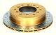 DBA 10+ Toyota 4Runner/FJ Cruiser Rear Drilled and Slotted 4000 Series Rotor - Mammoth Racing -