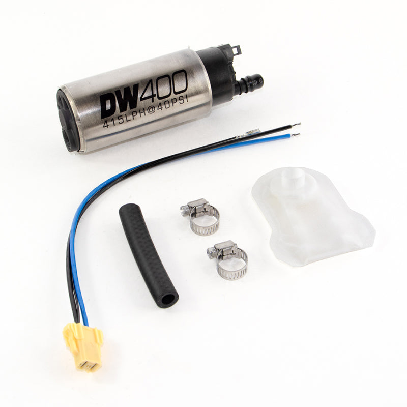 DeatschWerks 415LPH DW400 In-Tank Fuel Pump w/ 9-1041 Install Kit 98-11 Nissan Patrol - Mammoth Racing -