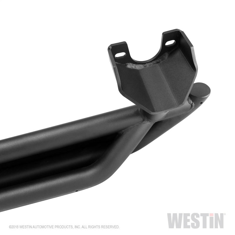 Westin/Snyper 2018+ Jeep Wrangler JL Unlimited 4DR Triple Tube Rock Rail Steps - Textured Black - Mammoth Racing -