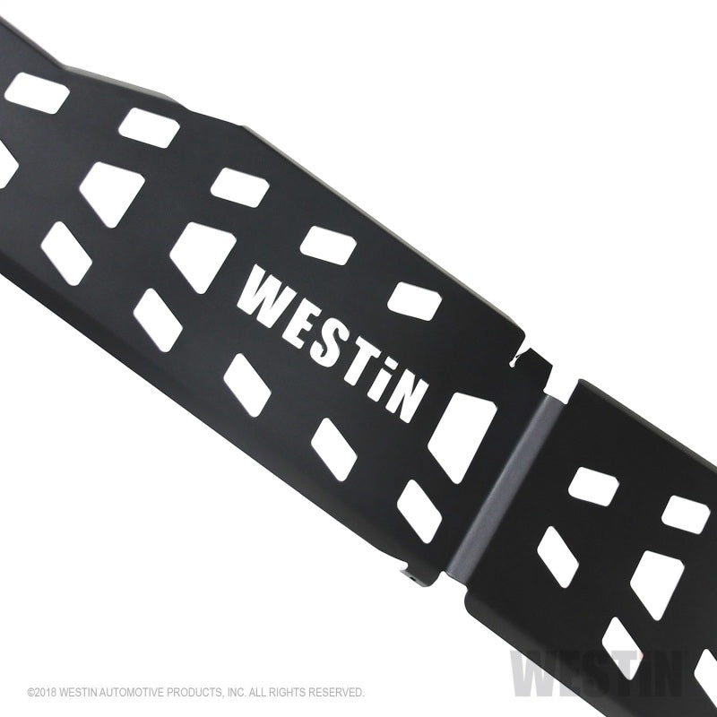Westin 18-22 Jeep Wrangler JLU 4dr. (Excl. 4xe) Gas Tank Skid Plate - Tex. Blk - Mammoth Racing -
