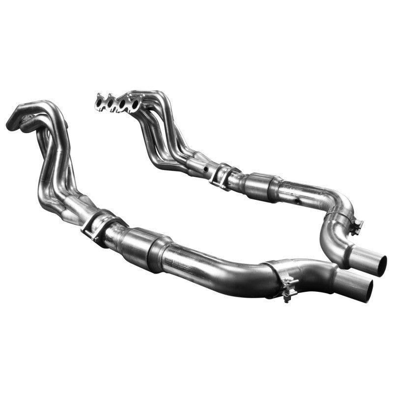 Kooks 15+ Mustang 5.0l 4V 2in x 3in SS Headers w/Green Catted OEM Connection Pipe - Mammoth Racing -