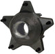 Wilwood Hub-Starlite 55 Front w/Snap-Cap Std. Offset 5/8 C Studs-Black - My Store
