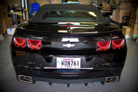 Oracle 10-13 Chevrolet Camaro LED Afterburner Tail Light Halo Kit - Red - Mammoth Racing -