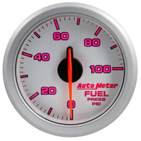 Autometer Airdrive 2-1/6in Fuel Pressure Gauge 0-100 PSI - Silver - My Store