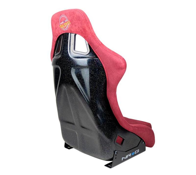 NRG FRP Bucket Seat PRISMA Edition - Medium (Maroon/ Pearlized Back) - My Store