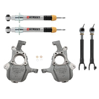 Belltech 21+ GM SUV SWB Only Front and Rear Lowering Kit w/ Street Performance Struts - Mammoth Racing -