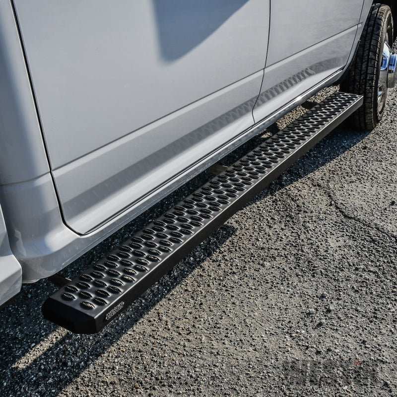 Westin Grate Steps Running Boards 83 in - Textured Black - Mammoth Racing -