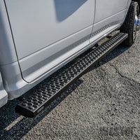 Westin Grate Steps Running Boards 83 in - Textured Black - Mammoth Racing -