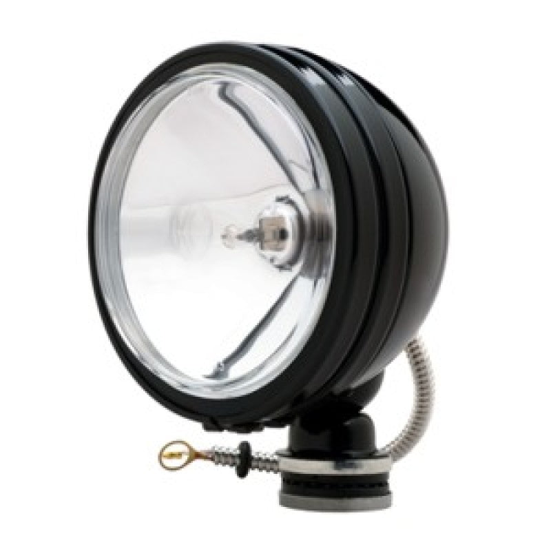 KC HiLiTES Daylighter 6in. Halogen Light 100w Spot Beam (Pair Pack System) - Black SS - Mammoth Racing -