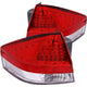 ANZO 2008-2011 Ford Focus LED Taillights Red/Clear - Mammoth Racing -