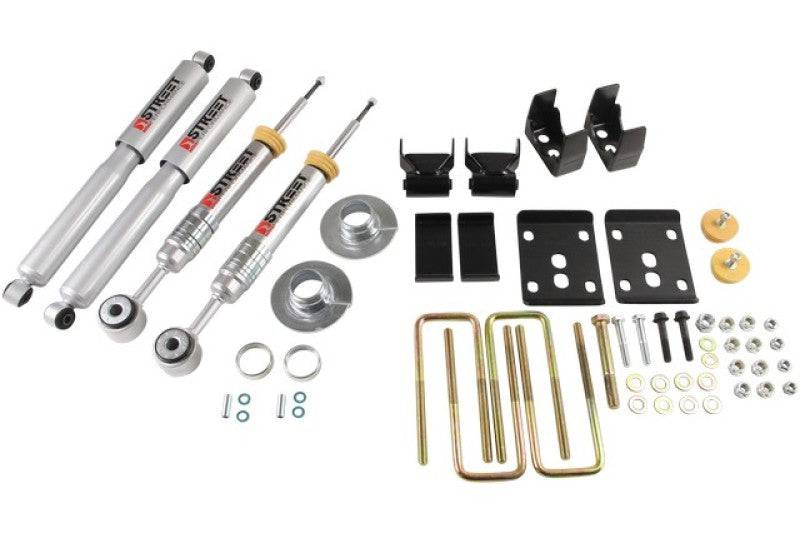 Belltech 09-13 Ford F150 Ext&Quad Cab Short Bed 2WD Lowering Kit w/ SP Shocks 5.5in R Drop - Mammoth Racing -