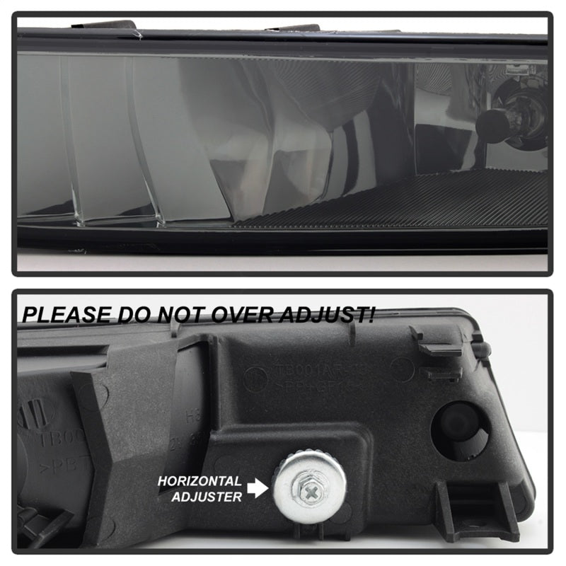 Spyder Acura TL 02-03 OEM Fog Lights wo/Switch Smoke FL-ATL02-SM - Mammoth Racing -