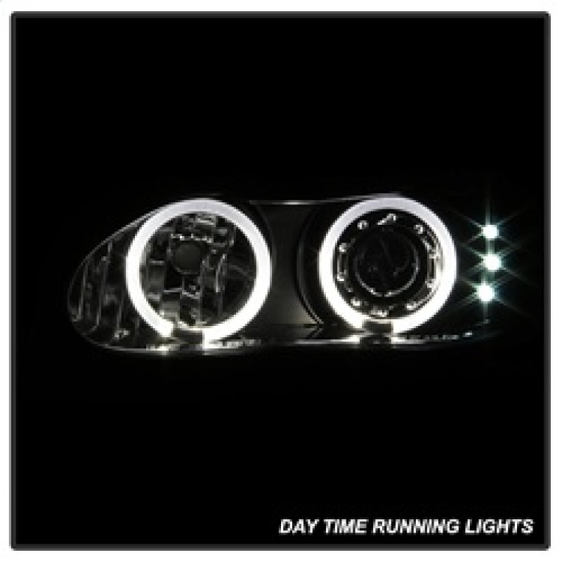 Spyder Chevy Camaro 98-02 Projector Headlights LED Halo LED Blk - Low H1 PRO-YD-CCAM98-HL-BK - Mammoth Racing -