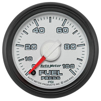 Autometer Factory Match 52.4mm Full Sweep Electronic 0-100 PSI Fuel Pressure Gauge Dodge - My Store