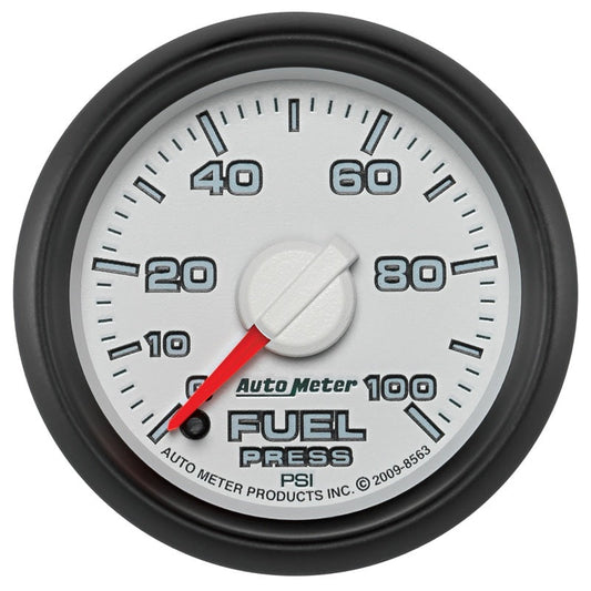 Autometer Factory Match 52.4mm Full Sweep Electronic 0-100 PSI Fuel Pressure Gauge Dodge - My Store