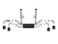 aFe MACH Force-Xp 3in to 2-1/2in 304SS Cat-Back 2020 Chevy Corvette (C8) 6.2L - Black Tip - My Store
