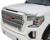 AVS 19-22 GMC Sierra 1500 Aeroskin Low Profile Hood Shield - Chrome - Mammoth Racing -