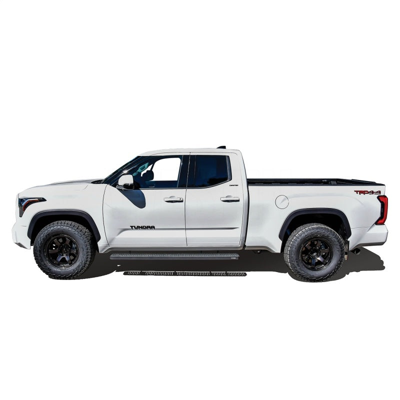 Westin Grate Steps Running Boards 79 in - Textured Black - Mammoth Racing -