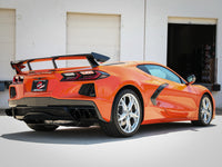aFe MACH Force-Xp 3in to 2-1/2in 304SS Cat-Back (No Muff.) 2020 Chevy Corvette (C8) 6.2L - Black Tip - Mammoth Racing -