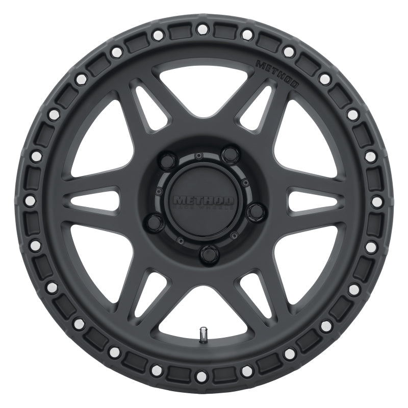 Method Mr312 17x8.5 0mm Offset 5x5.5 108mm CB Matte Black Wheel - Mammoth Racing -