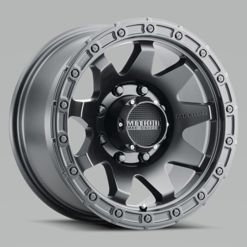 Method Mr317 20x9 +18mm Offset 8x170 130.81mm CB Matte Black Wheel - Mammoth Racing -