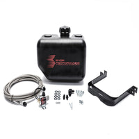 Snow Performance Water Tank Upgrade 2.5gal Braided SS Line w/Bracket/Solenoid/Hose/Fittings - My Store