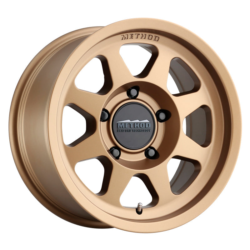 Method Mr701 17x8.5 0mm Offset 5x5 71.5mm CB Method Bronze Wheel - Mammoth Racing -