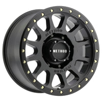 Method Mr305 NV HD 17x8.5 0mm Offset 8x170 130.81mm CB Matte Black Wheel - Mammoth Racing -